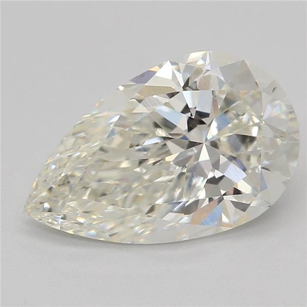 1.53ct I VVS2 Rare Carat Ideal Cut Pear Lab Grown Diamond