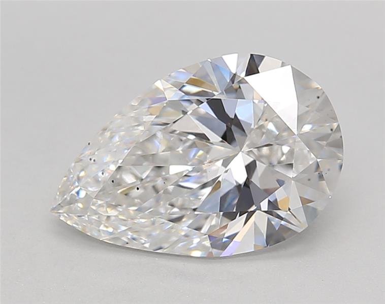 2.23ct E VS2 Rare Carat Ideal Cut Pear Lab Grown Diamond