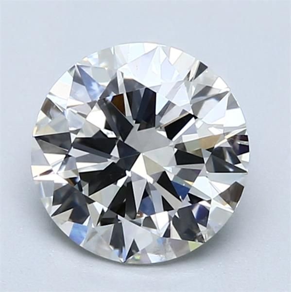 2.01ct G SI1 Rare Carat Ideal Cut Round Diamond