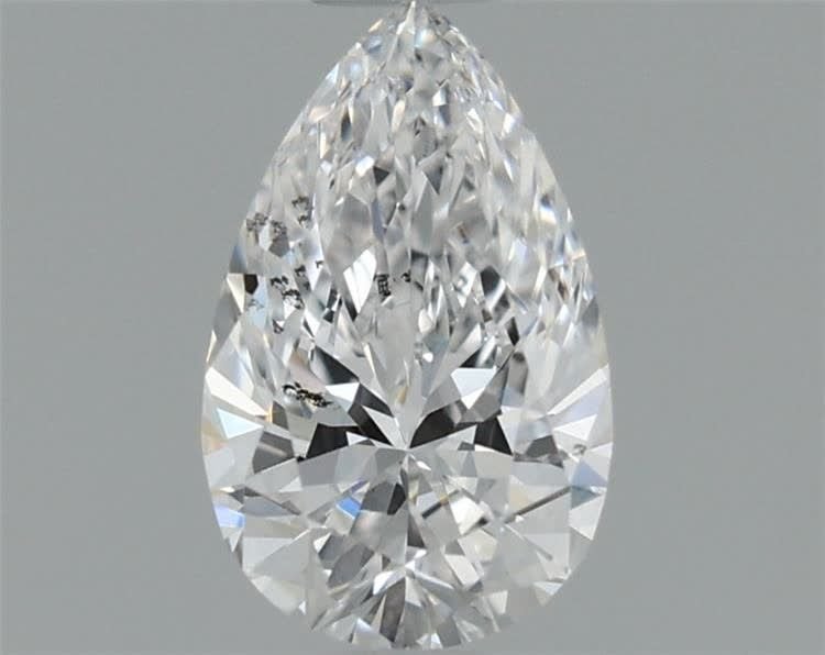 0.54ct D VS2 Rare Carat Ideal Cut Pear Lab Grown Diamond