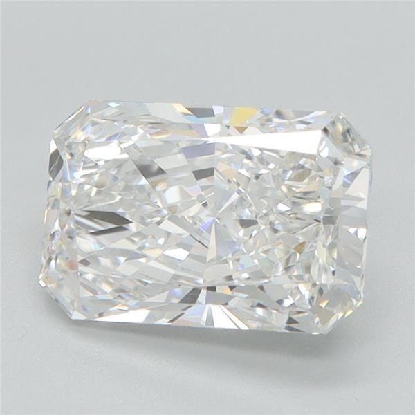 4.83ct E VVS2 Rare Carat Ideal Cut Radiant Lab Grown Diamond