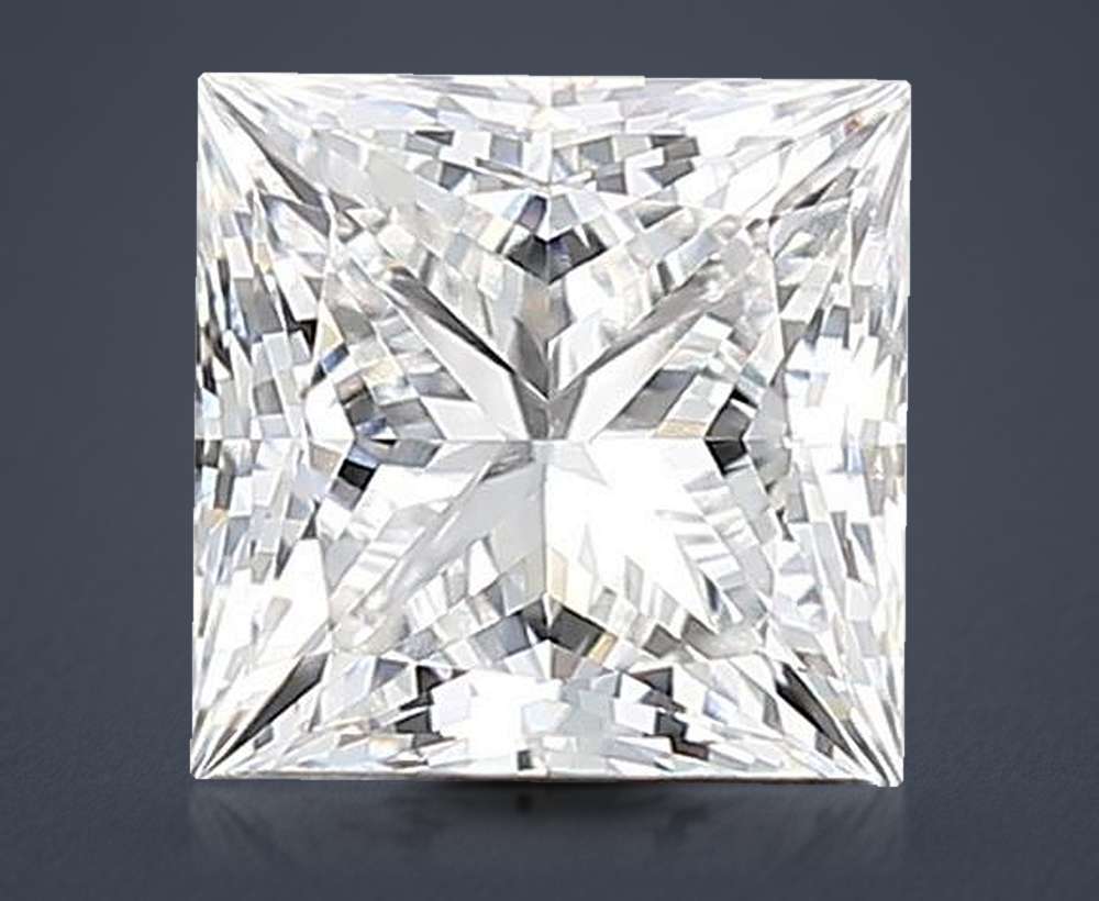 1.53 Carat Princess Lab Diamond