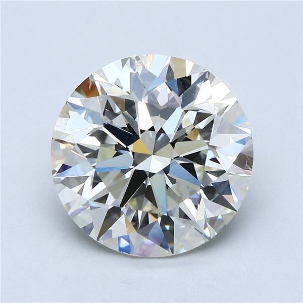 5.03ct K SI2 Excellent Cut Round Diamond