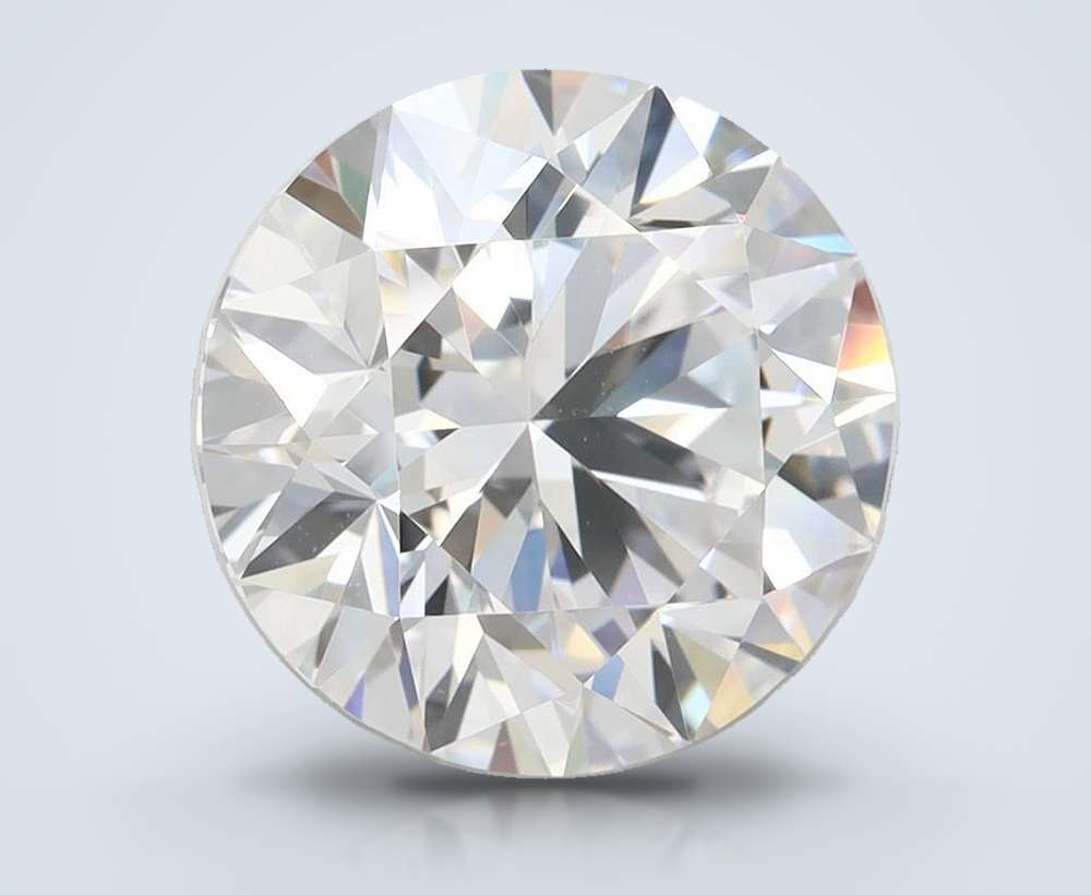 3.69 Carat Round Lab Diamond