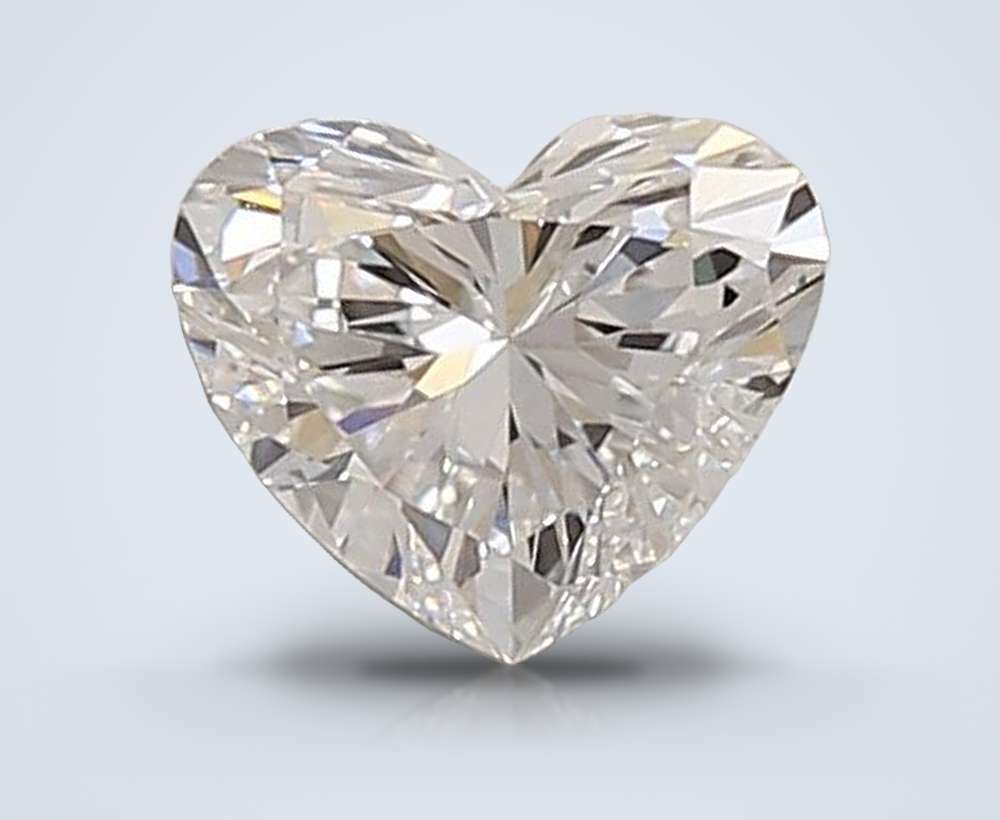 0.71 Carat Heart Lab Diamond