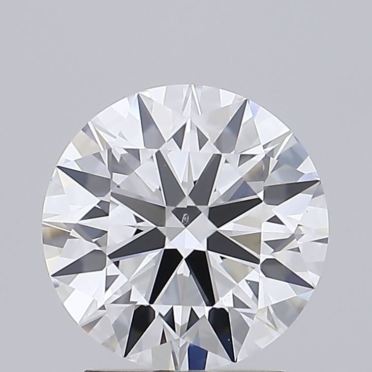 2.37ct E SI1 Rare Carat Ideal Cut Round Lab Grown Diamond