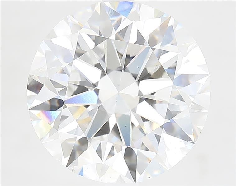 7.00ct F SI1 Excellent Cut Round Lab Grown Diamond