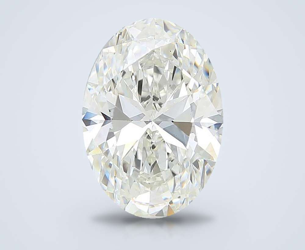 5.41 Carat Oval Lab Diamond