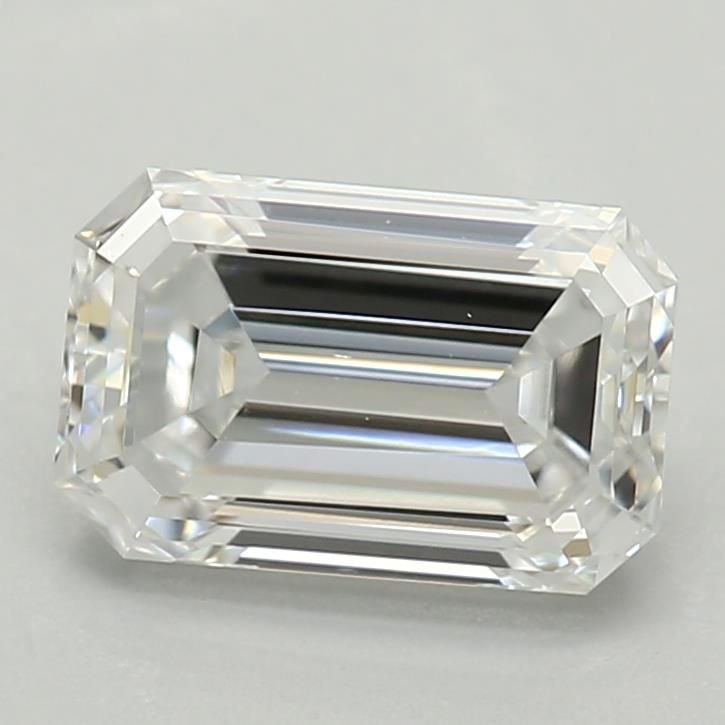 0.78ct D VS1 Excellent Cut Emerald Lab Grown Diamond