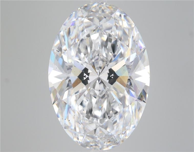 10.03ct F SI1 Rare Carat Ideal Cut Oval Lab Grown Diamond