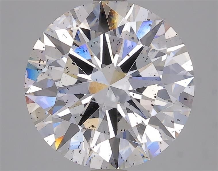 4.75ct F SI2 Excellent Cut Round Lab Grown Diamond