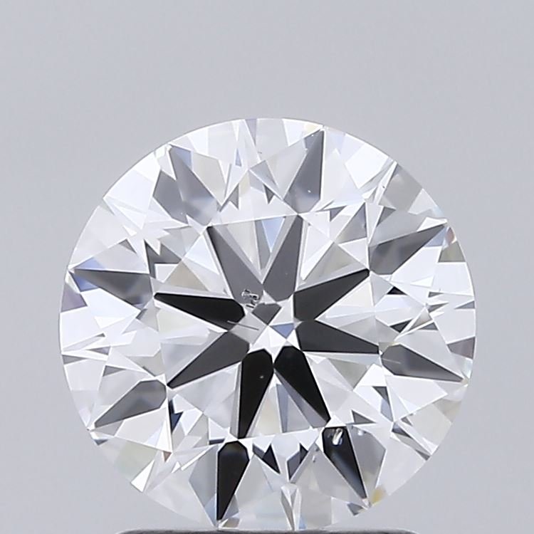 1.71ct D SI1 Rare Carat Ideal Cut Round Lab Grown Diamond