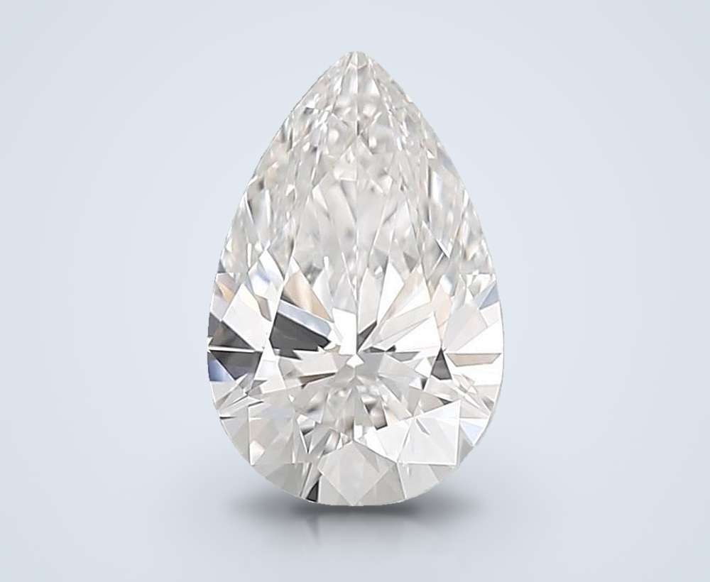 1.63 Carat Pear Lab Diamond
