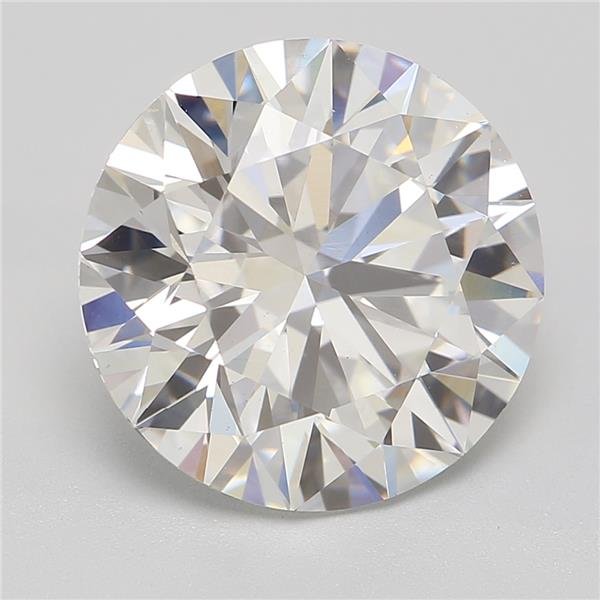 4.08ct F VS1 Rare Carat Ideal Cut Round Lab Grown Diamond