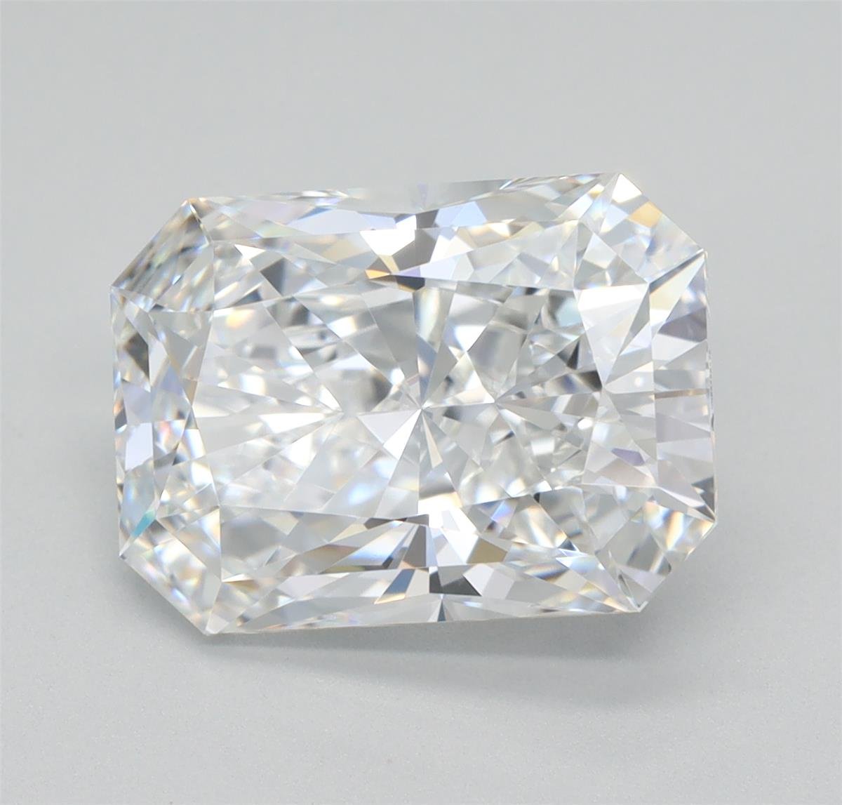 3.51ct E VVS2 Very Good Cut Radiant Lab Grown Diamond