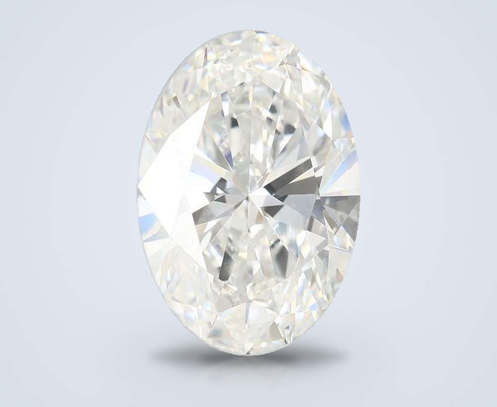 4.10 Carat Oval Lab Diamond
