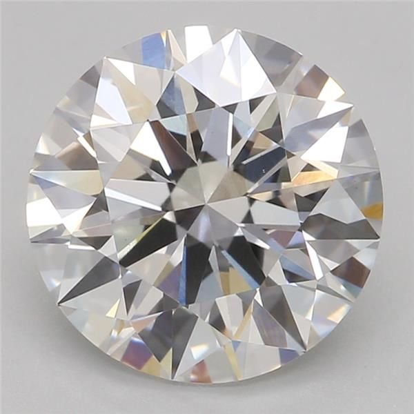 2.04ct F VS1 Rare Carat Ideal Cut Round Lab Grown Diamond