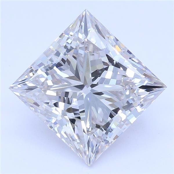 1.70ct H SI1 Rare Carat Ideal Cut Princess Lab Grown Diamond