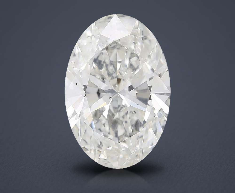 11.02 Carat Oval Lab Diamond