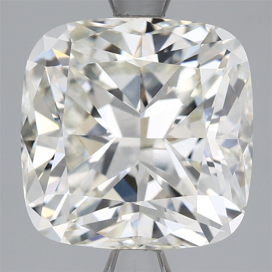 4.18ct J VS1 Excellent Cut Cushion Lab Grown Diamond
