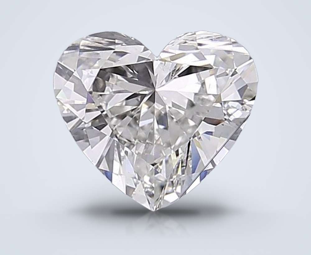 1.50 Carat Heart Lab Diamond