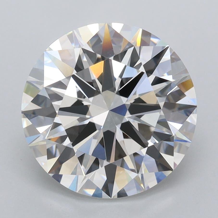 3.51 Carat Round Lab Diamond
