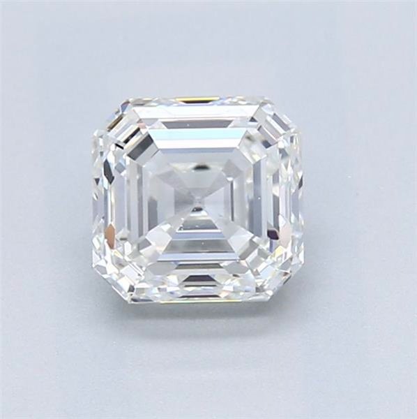 1.18ct H VVS1 Rare Carat Ideal Cut Asscher Diamond