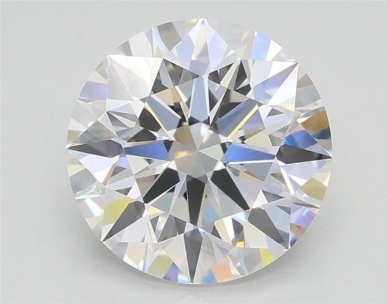 2.02ct F VS1 Rare Carat Ideal Cut Round Lab Grown Diamond