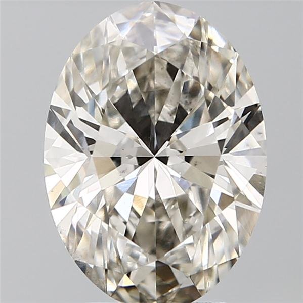 4.16ct I VS2 Rare Carat Ideal Cut Oval Lab Grown Diamond