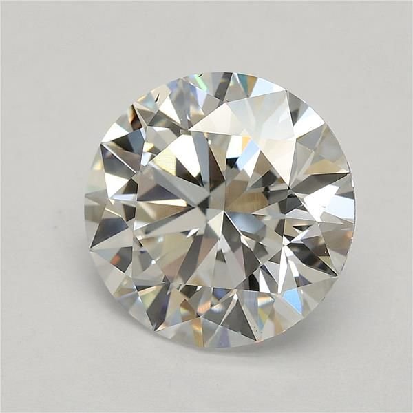 3.02ct G VS1 Rare Carat Ideal Cut Round Lab Grown Diamond
