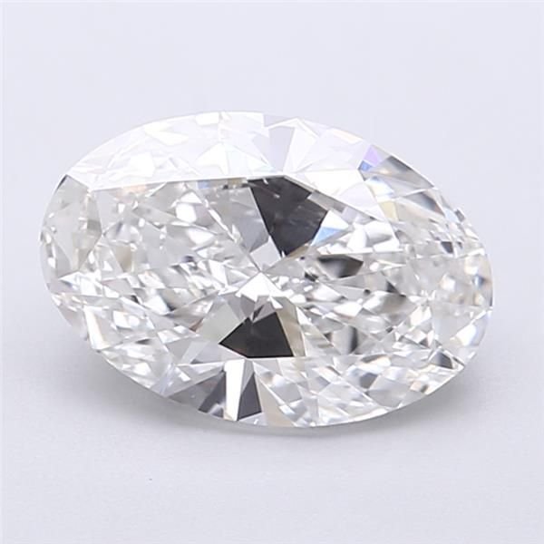2.00ct E VS1 Rare Carat Ideal Cut Oval Lab Grown Diamond