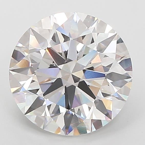 5.70ct E VS1 Rare Carat Ideal Cut Round Lab Grown Diamond