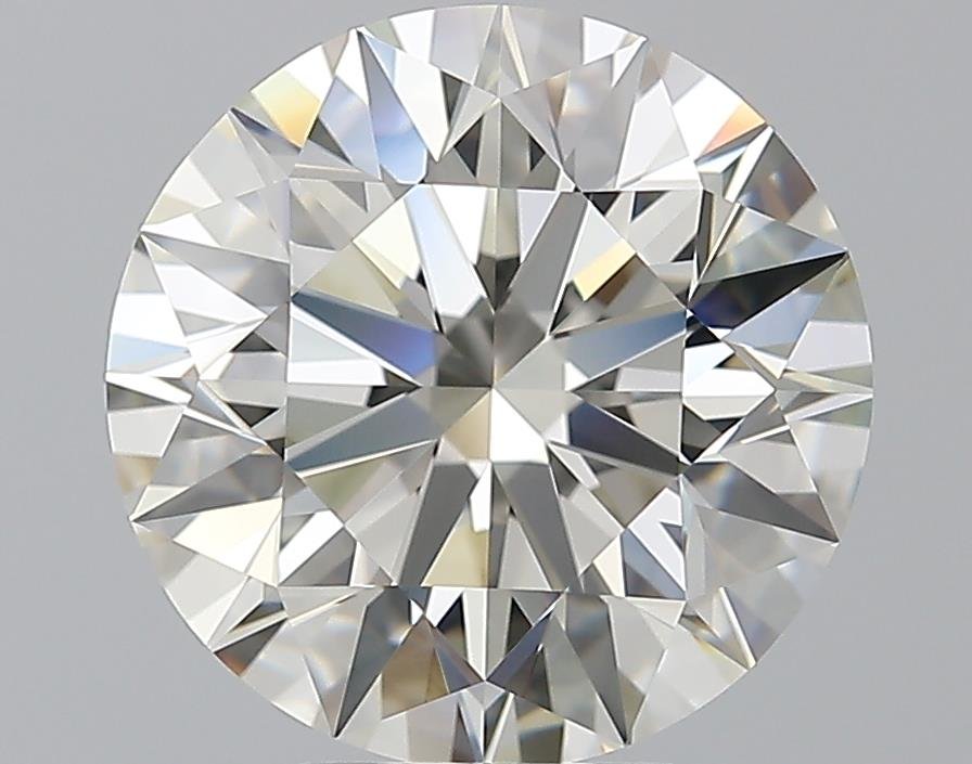 4.58ct K VVS2 Rare Carat Ideal Cut Round Diamond