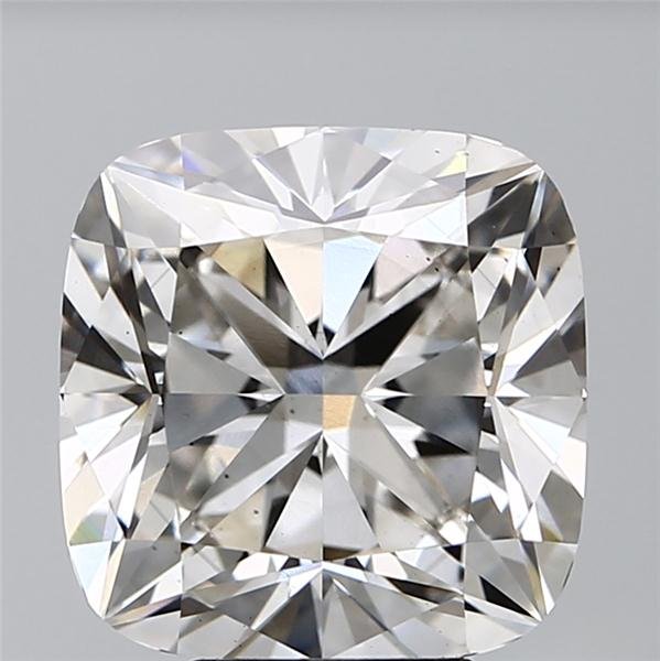 5.81ct I VS2 Rare Carat Ideal Cut Cushion Lab Grown Diamond