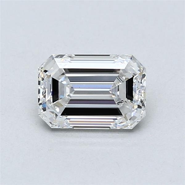 0.92ct D VVS2 Excellent Cut Emerald Lab Grown Diamond