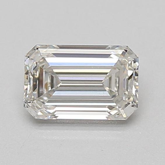 0.89ct F VS1 Rare Carat Ideal Cut Emerald Lab Grown Diamond