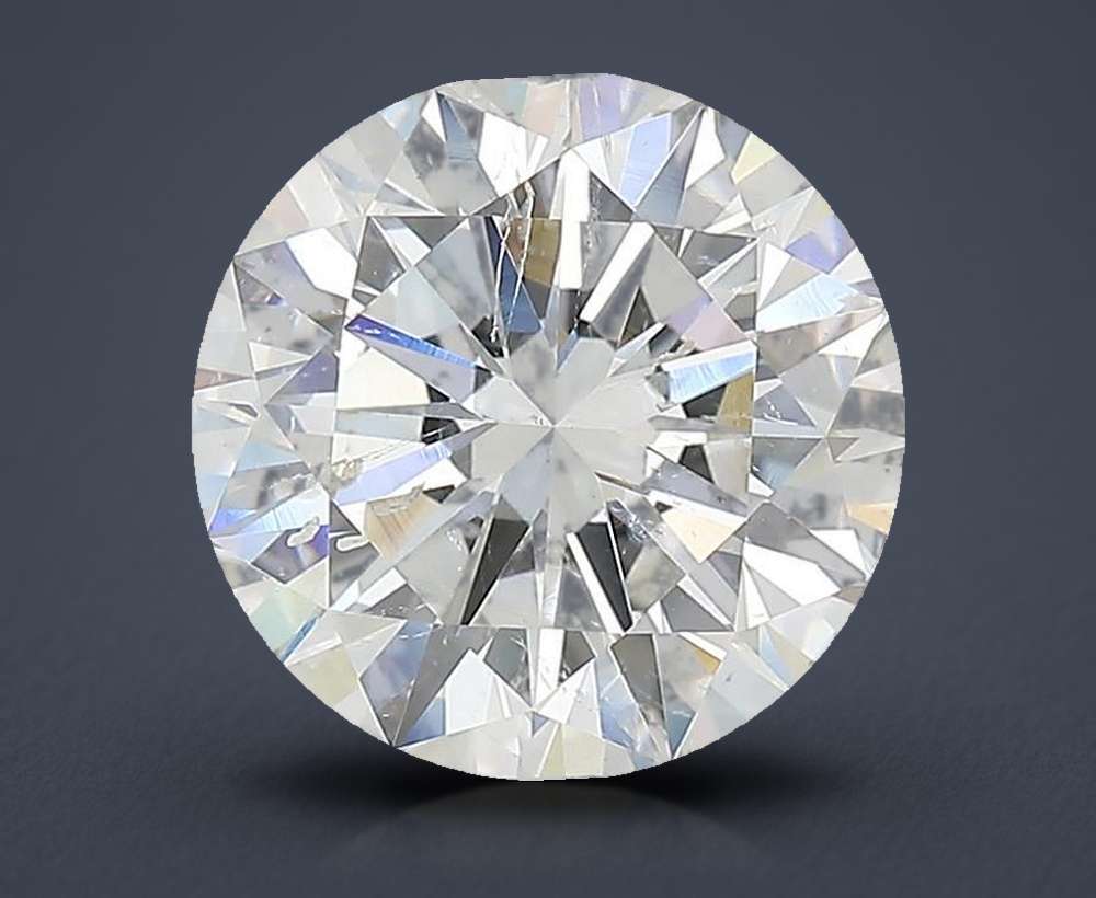 3.00 Carat Round Natural Diamond