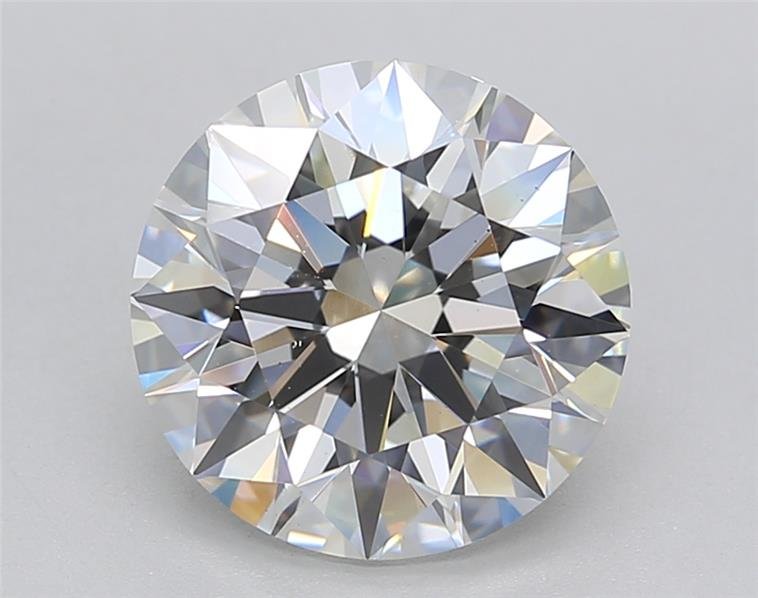 3.02ct F VS1 Excellent Cut Round Lab Grown Diamond