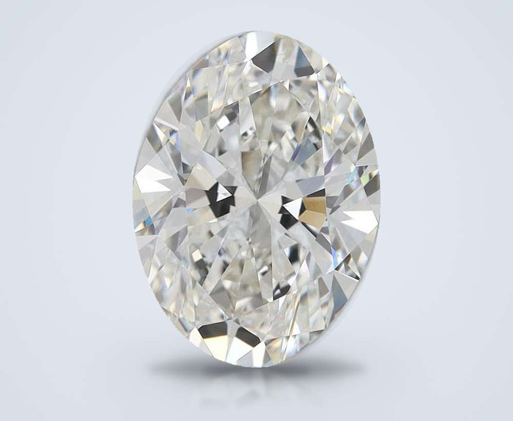 3.90 Carat Oval Lab Diamond