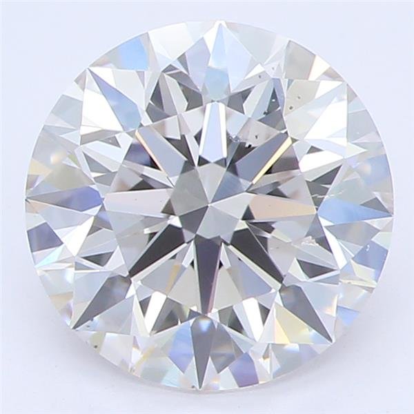 1.62ct I SI1 Rare Carat Ideal Cut Round Lab Grown Diamond