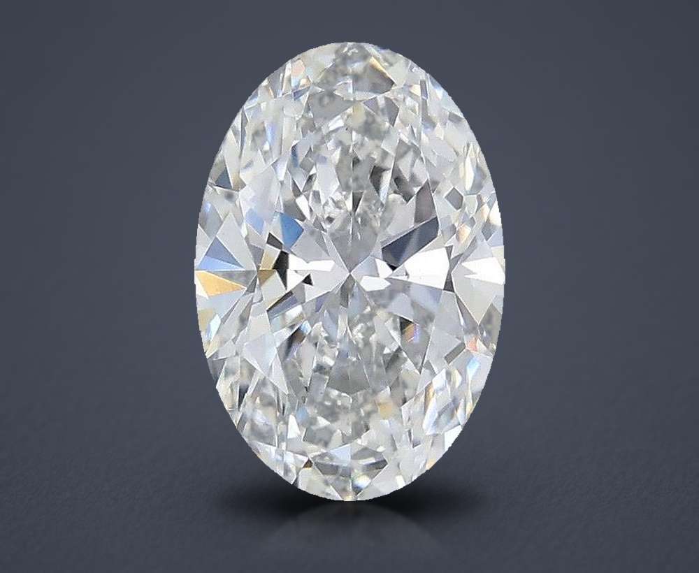 0.70 Carat Oval Lab Diamond