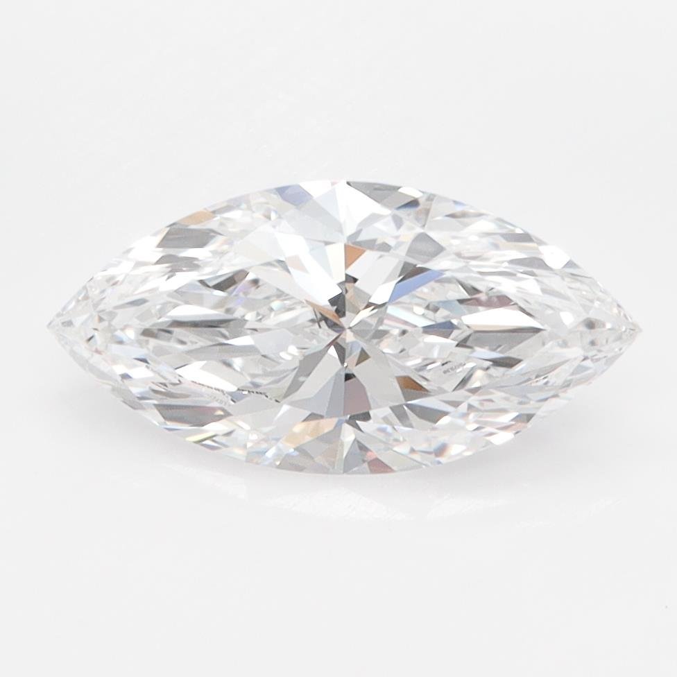 1.46ct D VVS2 Rare Carat Ideal Cut Marquise Lab Grown Diamond
