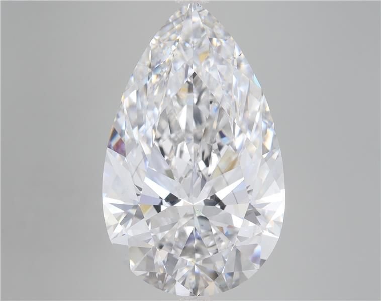 11.02ct E VS2 Rare Carat Ideal Cut Pear Lab Grown Diamond