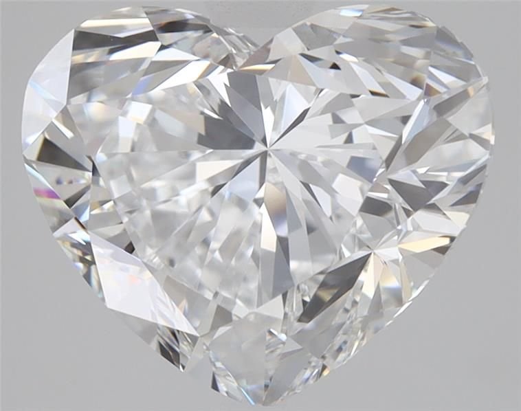 2.61ct D VVS2 Rare Carat Ideal Cut Heart Diamond