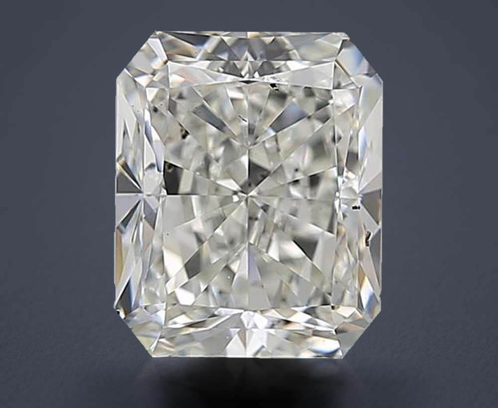 3.62 Carat Radiant Natural Diamond