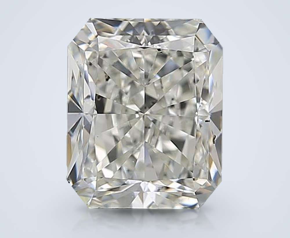 3.62 Carat Radiant Natural Diamond