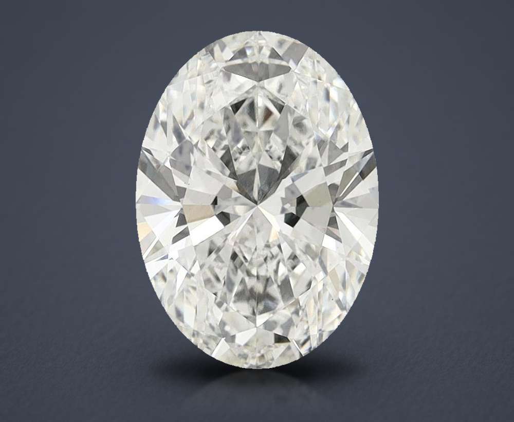 6.02 Carat Oval Lab Diamond