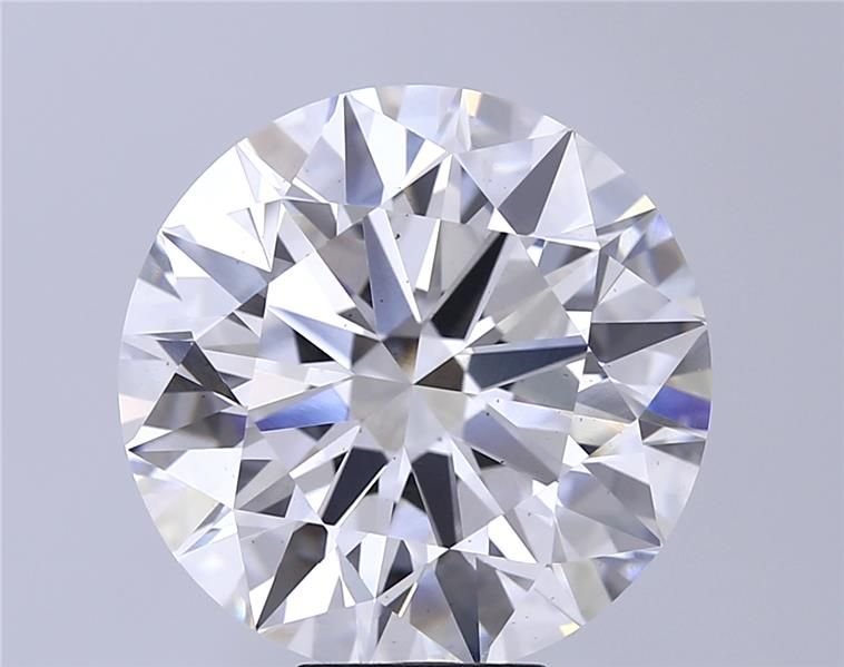 10.06ct F VS2 Rare Carat Ideal Cut Round Lab Grown Diamond