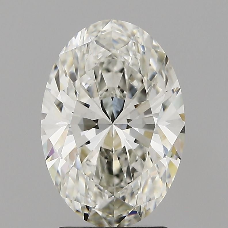 2.29ct H VS1 Rare Carat Ideal Cut Oval Lab Grown Diamond