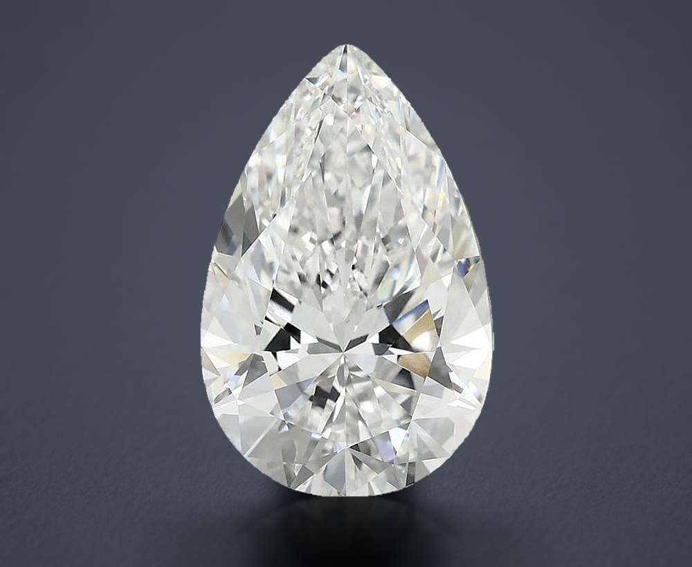 4.81 Carat Pear Lab Diamond